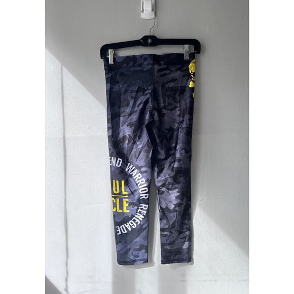 Terez for Soulcycle Paint Splatter Leggings High Rise Waist Black Size XS - Picture 1 of 5